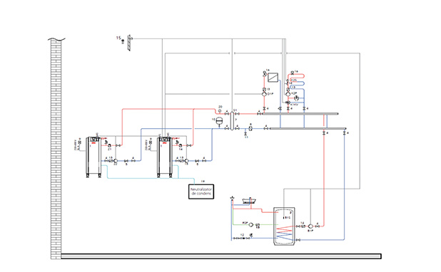 System schematic of TRIGON XL 250