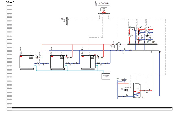 System schematic of TRIGON XXL SE 850